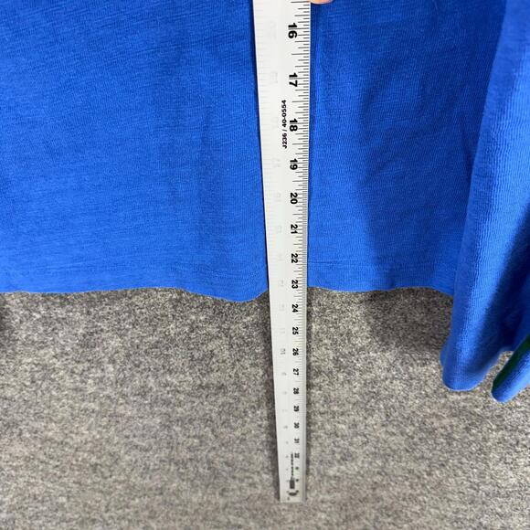 Loft Sweatshirt Women XL Blue Long Sleeve Round Neck Pullover Cotton Casual - Picture 6 of 7